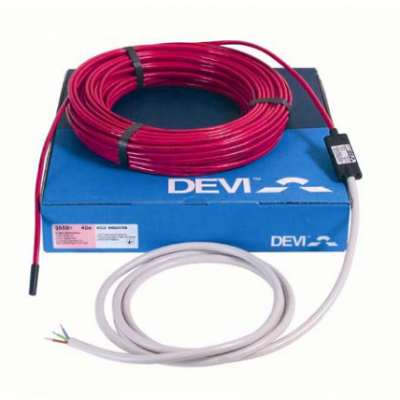 Изображение №1 - Теплый пол кабельный двухжильный DEVI Deviflex 18T (74м)