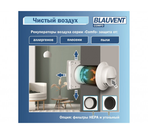 Рекуператор Blauvent COMFO 160