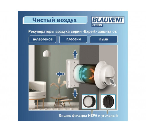 Рекуператор Blauvent EXPERT 125