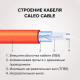 Нагревательная секция для теплого пола CALEO CABLE 18W 10м