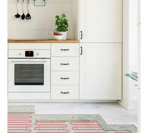 Нагревательная секция для теплого пола CALEO SUPERCABLE 18W 50м