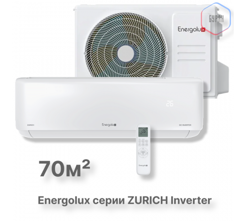 Инверторная сплит-система Energolux ZURICH SAS24Z5-AI/SAU24Z5-AI