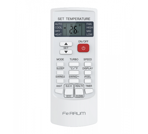 Инверторная кассетная сплит-система FeRRUM CASSETE LCAC60C3-AI / LCAU60U3-AI