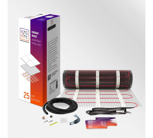 Нагревательный мат Ergert BASIC-150 525 Вт, 3,5 кв.м.