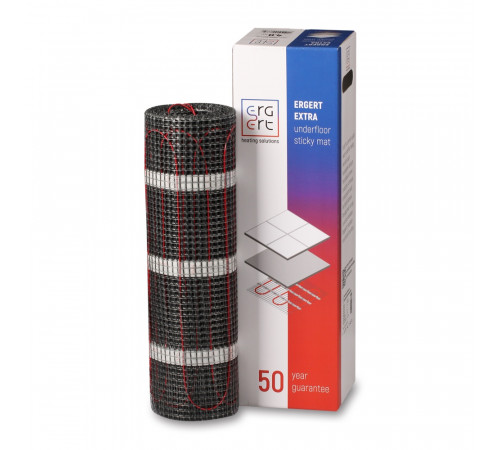Нагревательный мат Ergert EXTRA-200 2000 Вт, 10 кв.м.