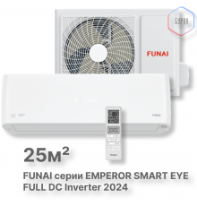 FUNAI Инверторные сплит-системы серии EMPEROR SMART EYE FULL DC Inverter RACI-EM25HP.D04
