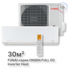 Инверторная сплит-система с функцией теплового насоса ONSEN FULL DC Inverter Heat Pump RAC-I-ON30HP.D01