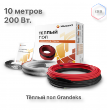 Нагревательный кабель Grandeks G2 200 Вт / 1.1-1.6 кв.м.