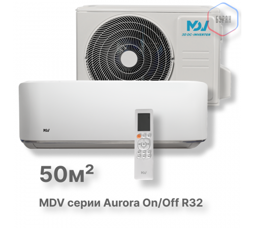 On/Off cплит-система MDV серия Aurora R32 MDSA-18HRN8 / MDOA-18HN8