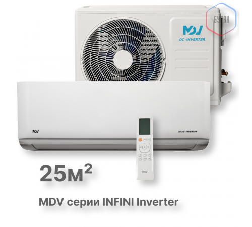 Инверторные сплит-системы MDV MDSAG-09HRDN8 / MDOAG-09HDN8