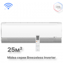 Внутренний блок настенного типа для мульти сплит-системы Midea серии Breezeless MSFA2W-09N8D6-I