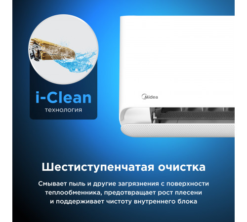 Настенная сплит-система Midea серии Breezeless E MSFE-18N8D6-I/MSFE-18N8D6-O