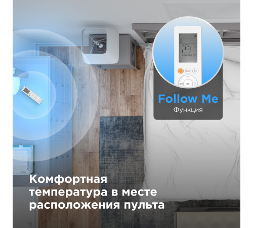 Настенная сплит-система Midea серии Paramount MSAG1-24HRN1-I/MSAG1-24HRN1-O