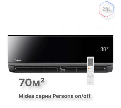 Внутренний блок настенного типа Midea серии Persona MMAG4-24N8D0-I