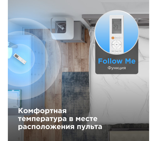 Настенная сплит-система Midea Unlimited MSAG2-24HRN1-I/MSAG2-24HRN1-O