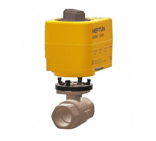 Шаровой кран с электроприводом Neptun PROFI CLICK 230В 1"