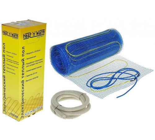 Теплый пол нагревательный мат Heat'n'Warm EcoNG150-015 (1,5 кв. м)