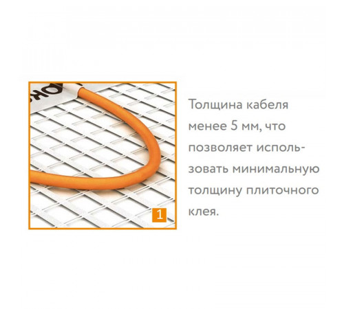 Нагревательный мат Теплолюкс TROPIX МНН 720 Вт/4,5 кв.м