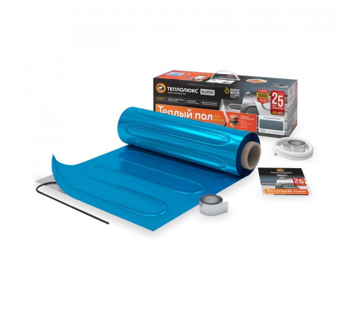 Ультратонкий тёплый пол на фольге Теплолюкс Alumia 675 Вт - 4,5 кв.м.