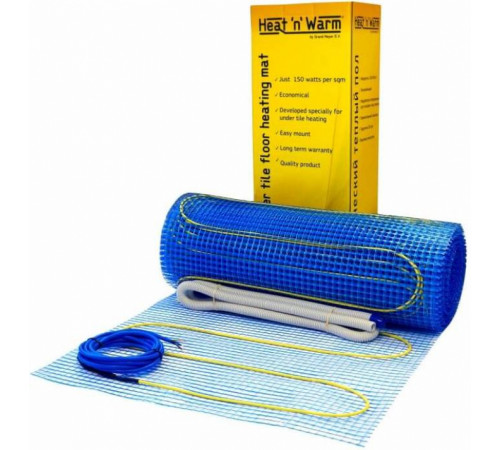 Теплый пол нагревательный мат Heat'n'Warm EcoNG150-080 (8,0 кв. м)