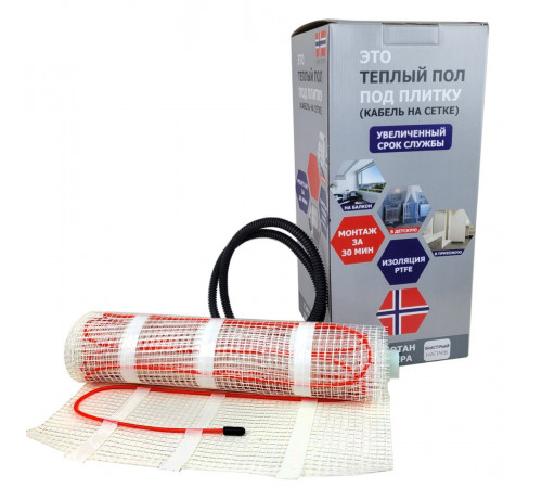 Это теплый пол под плитку HTS - 0,5 м.кв.