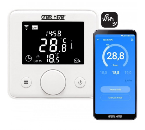 Терморегулятор Grand Meyer Mondial Series W330 с функцией Wi-Fi
