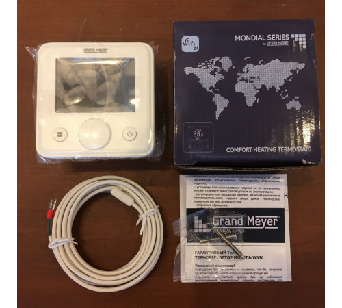 Терморегулятор Grand Meyer Mondial Series W330 с функцией Wi-Fi
