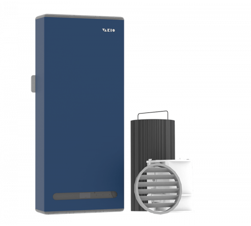 Компактная приточно вытяжная вентиляция VAKIO BASE SMART Классический синий (Classic blue)