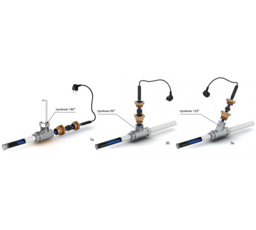 Саморегулирующийся греющий кабель внутрь трубы (15 Вт) экранированный