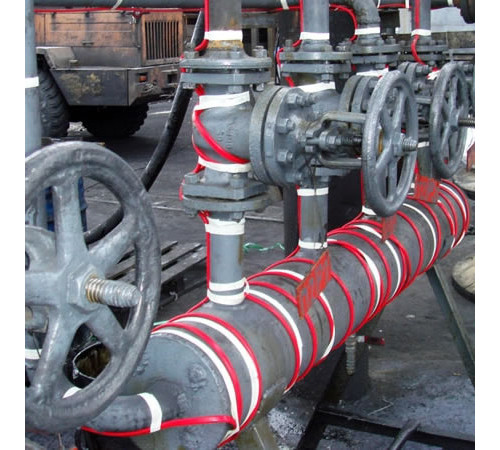 Саморегулирующийся греющий кабель SRF/RGS-2CR (30 Вт) экранированный