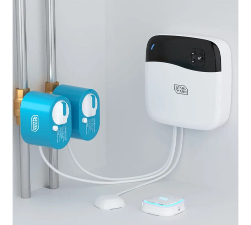 Кран шаровой с электроприводом Stahlmann 1/2F 12В