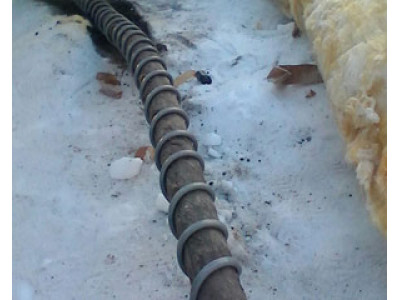 Обогрев силового кабеля саморегулирующимся кабелем