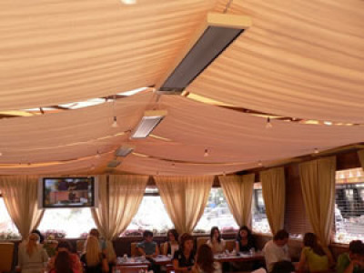 Потолочные панельно-лучистые источники тепла