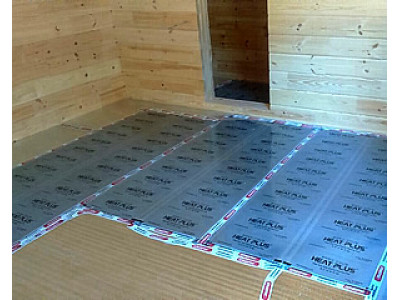 Обогрев дома тёплыми полами