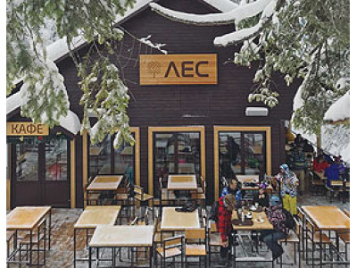 Традиционный осмотр выполненных объектов - ресторан ЛЕС