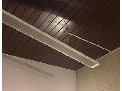 Обогревателями Алмак обогревают лоджию