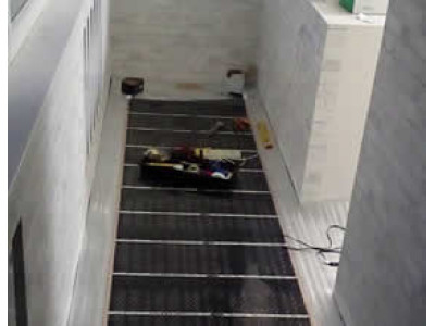 Теплый пол на лоджии и в туалете