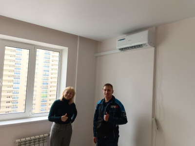 Установка кондиционера Loriot 09 в Новосибирске: Опыт Юлии на улице Костычева