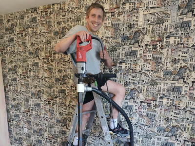 Установка кондиционера Hisense ZOOM в квартире на ул. Киевская, г. Новосибирск