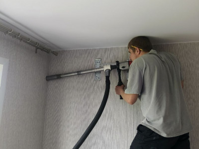 Установка кондиционера Hisense Goal в Новосибирске по ул. Севостьянова — работа компании «Буран»