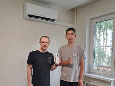 Установка сплит-системы Kentatsu YUKI в Новосибирске: тихая и эффективная система для идеального климата в доме