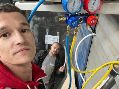 Демонтаж кондиционера Daikin с зимним пакетом и установка в серверной ООО Си-Сорт в Барнауле