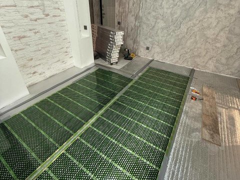Монтаж тёплого пола Green Heat Eco HT 310 в квартире 40 м² на ул. 2 Союза Молодёжи, 29 — работа мастера Георгия