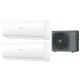 Мульти-сплит-система с 2 внутренними блоками Casarte 3U70CM1/R3 / CAS35CX1/R3-Wx2
