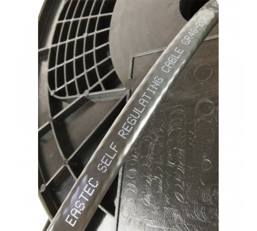 EASTEC GR 40-2 CR, M=40W (200м/рул.), греющий кабель с УФ защитой, пог.м.