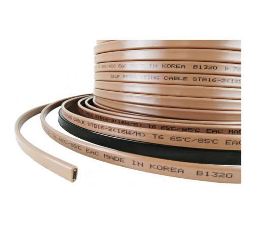 STB 16-2 (16 Вт/м) Саморегулирующийся нагревательный кабель, пог.м.