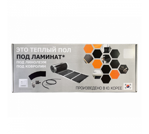 Комплект инфракрасного пленочного теплого пола BlackWarm 5м2