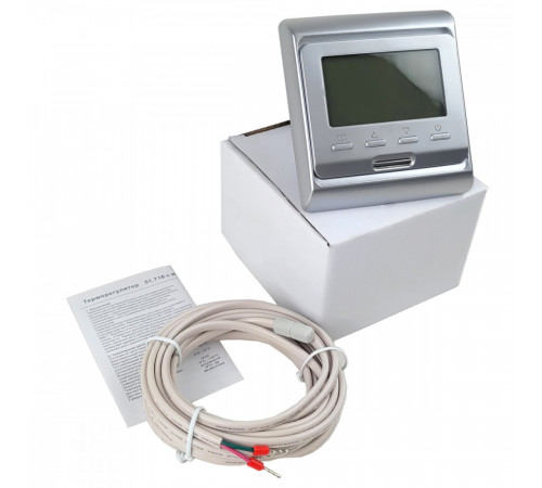 Терморегулятор E 51.716 (3.5 кВт) серебро