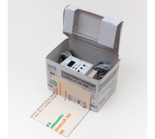 Терморегулятор EASTEC E-32 DIN (На DIN рейку. 3,5 кВт)