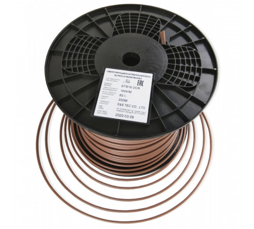 STB 24-2 CR (24 Вт/м) Саморегулирующийся нагревательный кабель, пог.м.
